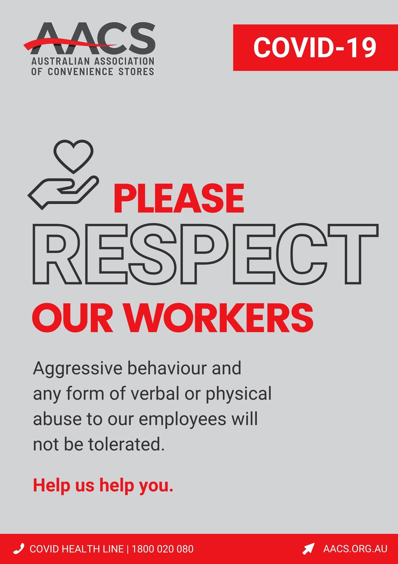 AACS_COVID-19 posters_Respect our Workers_02