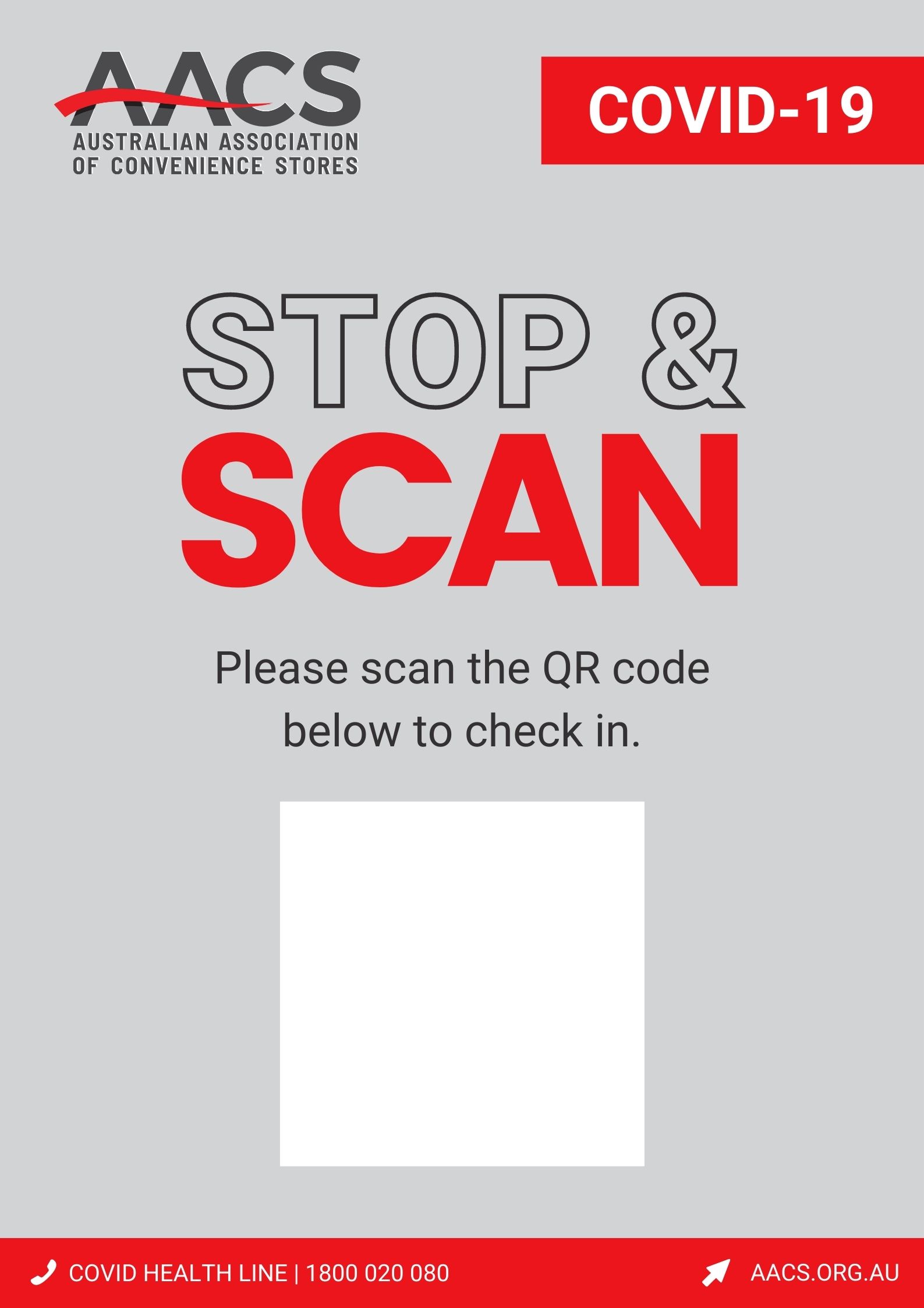 AACS_COVID-19 posters_Stop & Scan